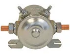 1306515 - INSULATED 12 VOLT STEEL CASE SOLENOID - CONTINUOUS DUTY