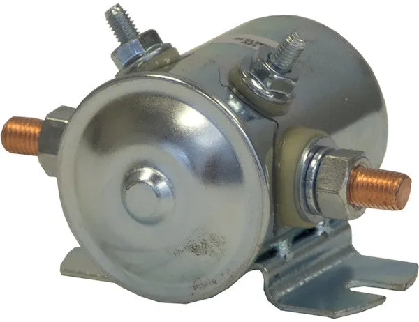 1306515 - INSULATED 12 VOLT STEEL CASE SOLENOID - CONTINUOUS DUTY