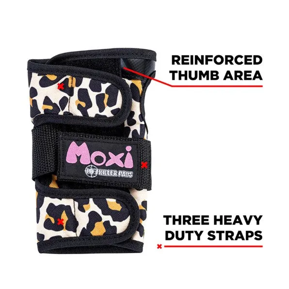 187 Moxi Leopard Wrist Guards