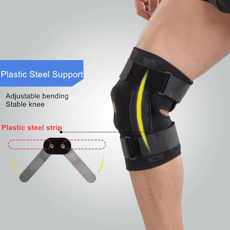 1PC Knee Pads Joint Brace Support Adjustable Breathable Knee Pads Stabilizer Knee Padspad Strap Patella Protector Orthopedic Arthritic Guard