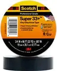 3M™ Scotch® Super 33 ™ Vinyl Electrical Tape, Black, 3/4 inch x 66 ft