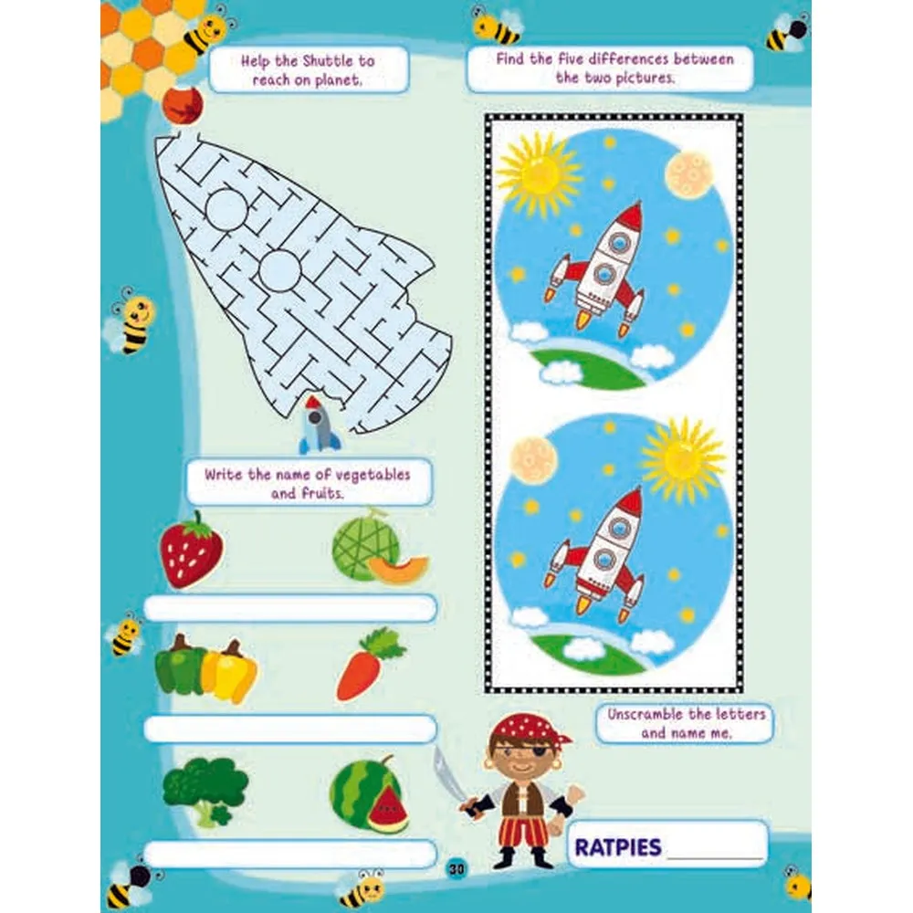 505 Activities for Kids Activity Book