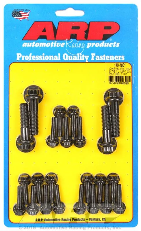 ARP Oil Pan Bolt Kits 140-1801