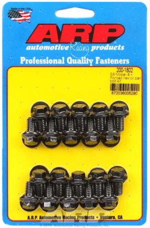 ARP Oil Pan Bolt Kits 200-1802