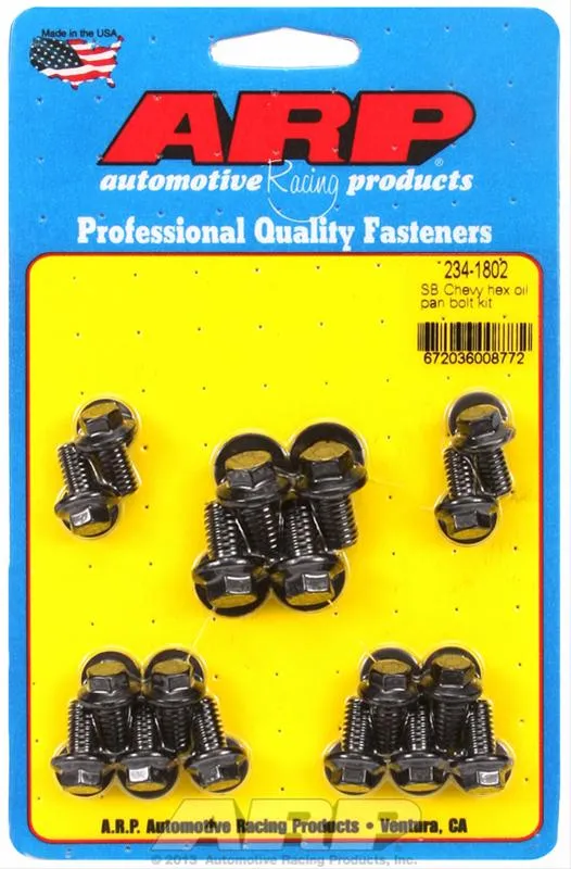 ARP Oil Pan Bolt Kits 234-1802