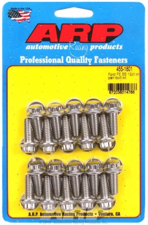 ARP Oil Pan Bolt Kits 455-1801