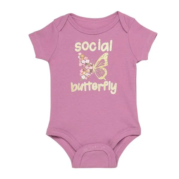 Baby Starters "Social Butterfly" Bodysuit