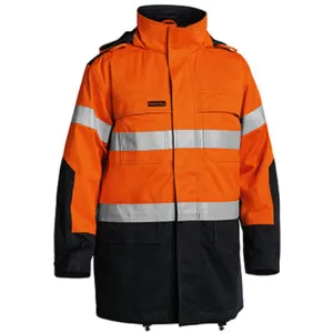 Bisley Taped Two Tone Hi Vis FR Jacket -(BJ8100T)