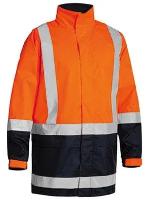 Bisley Workwear Taped Hi Vis Rain Shell Jacket BJ6966T