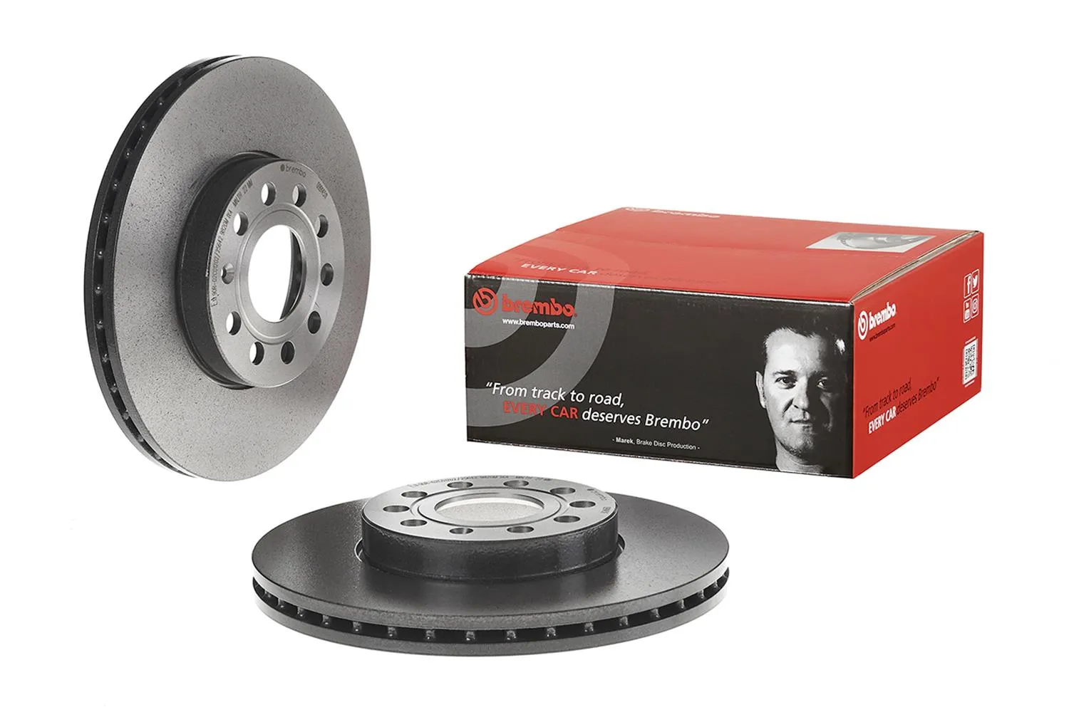 Brembo Disc Brake Pad and Rotor Kits KT00030