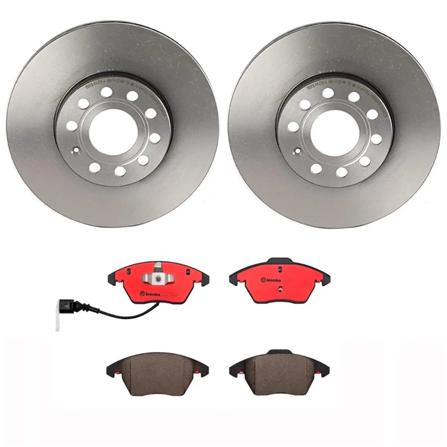 Brembo Disc Brake Pad and Rotor Kits KT00030