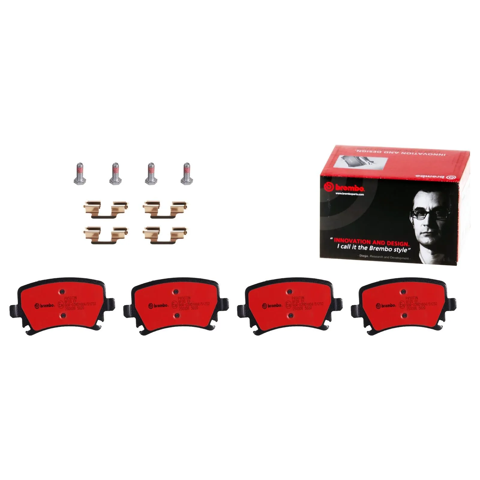 Brembo Disc Brake Pad and Rotor Kits KT00067