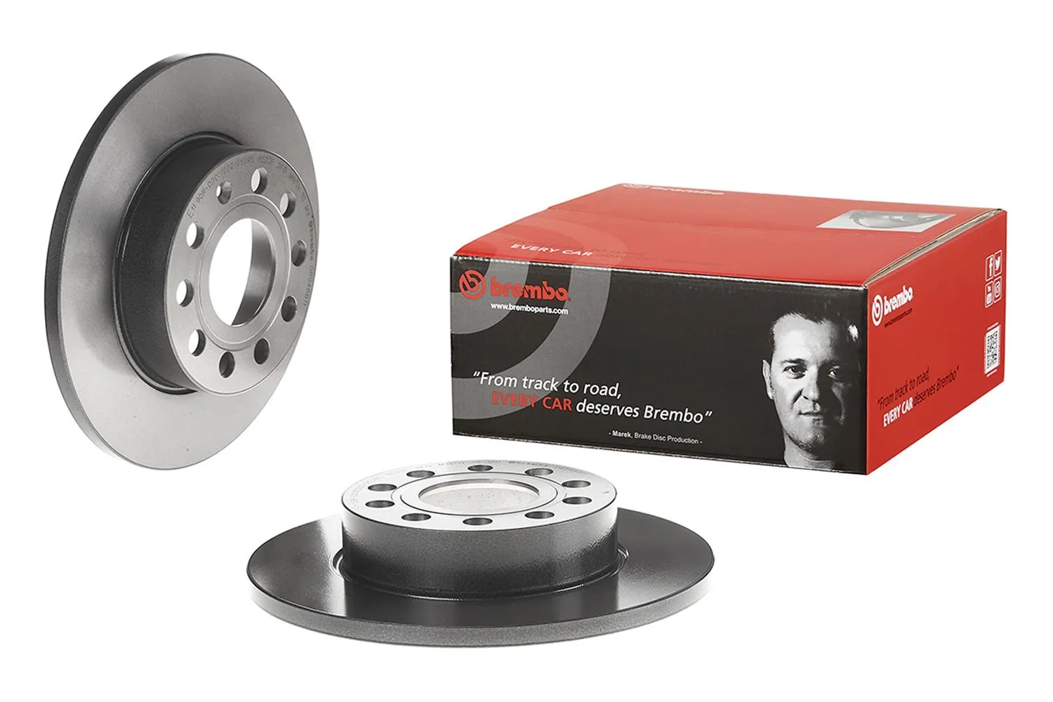 Brembo Disc Brake Pad and Rotor Kits KT00067