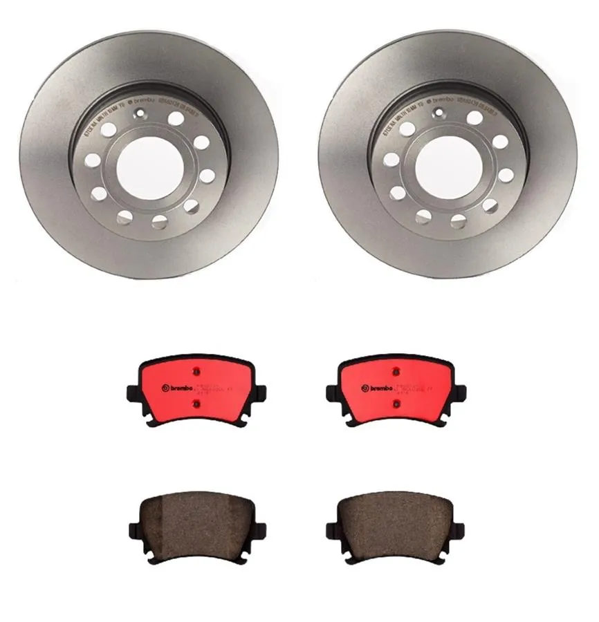 Brembo Disc Brake Pad and Rotor Kits KT00067