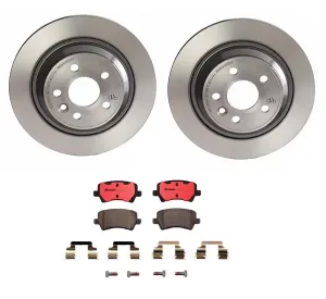 Brembo Disc Brake Pad and Rotor Kits KT00069