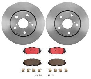 Brembo Disc Brake Pad and Rotor Kits KT00088