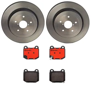 Brembo Disc Brake Pad and Rotor Kits KT00107