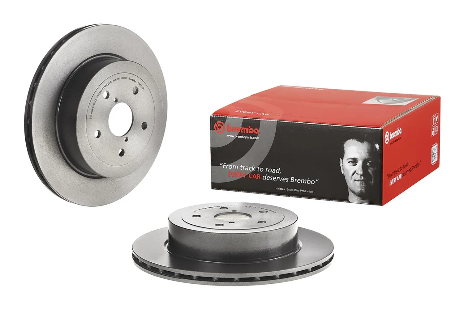 Brembo Disc Brake Pad and Rotor Kits KT00107