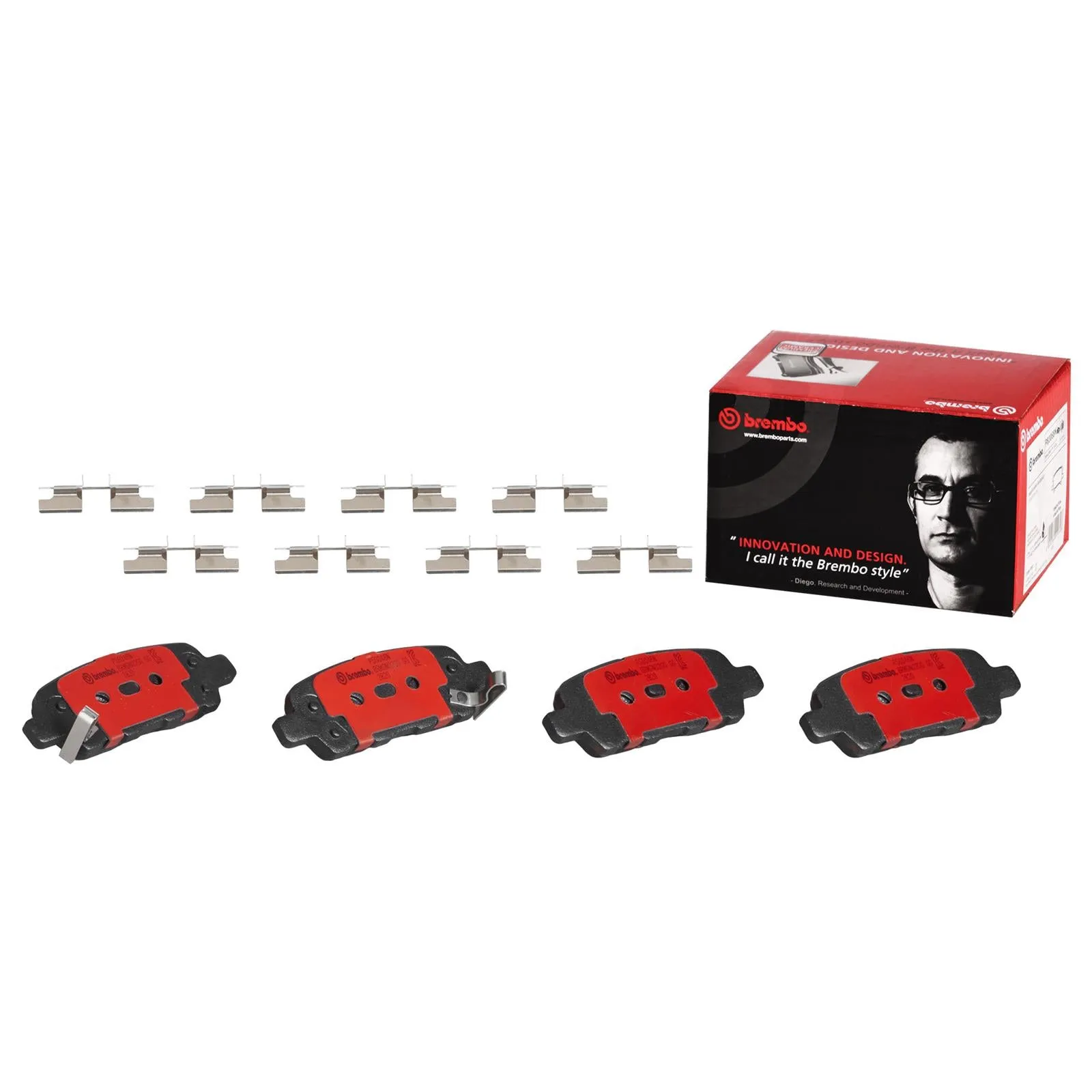 Brembo Disc Brake Pad and Rotor Kits KT00120