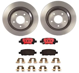 Brembo Disc Brake Pad and Rotor Kits KT00120