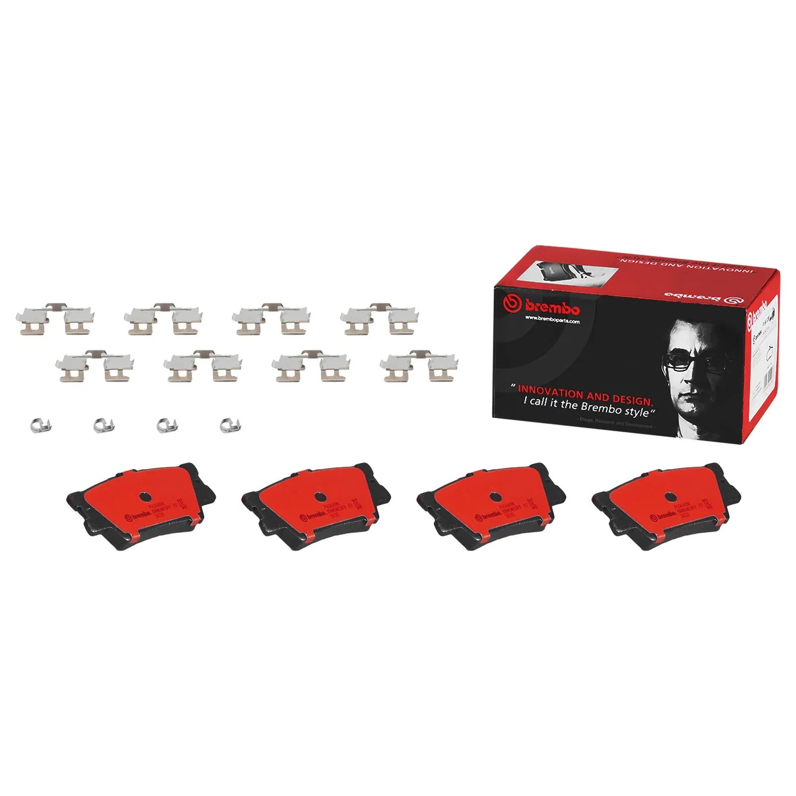 Brembo Disc Brake Pad and Rotor Kits KT00123