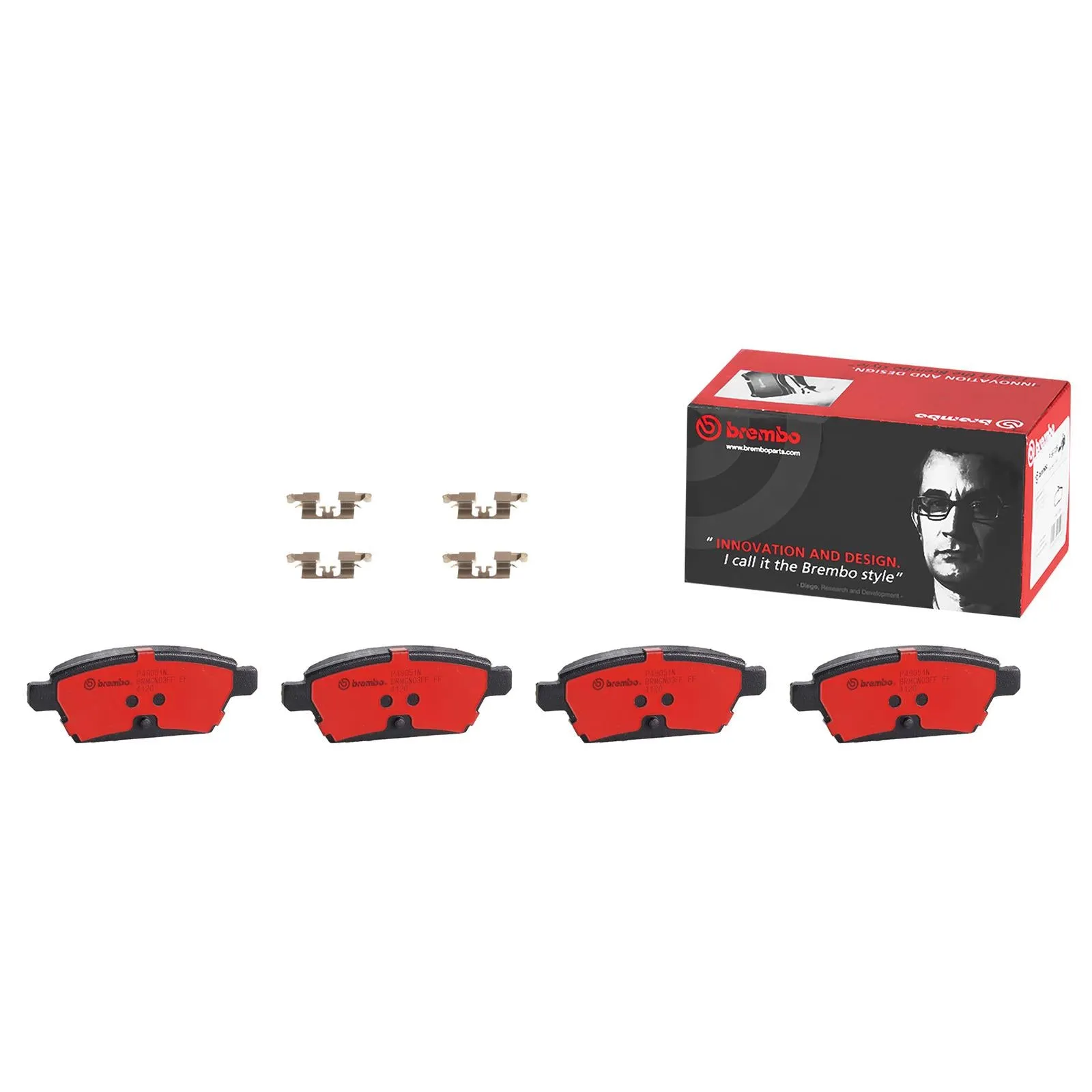 Brembo Disc Brake Pad and Rotor Kits KT00137