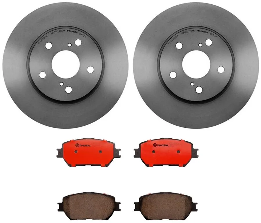 Brembo Disc Brake Pad and Rotor Kits KT00177