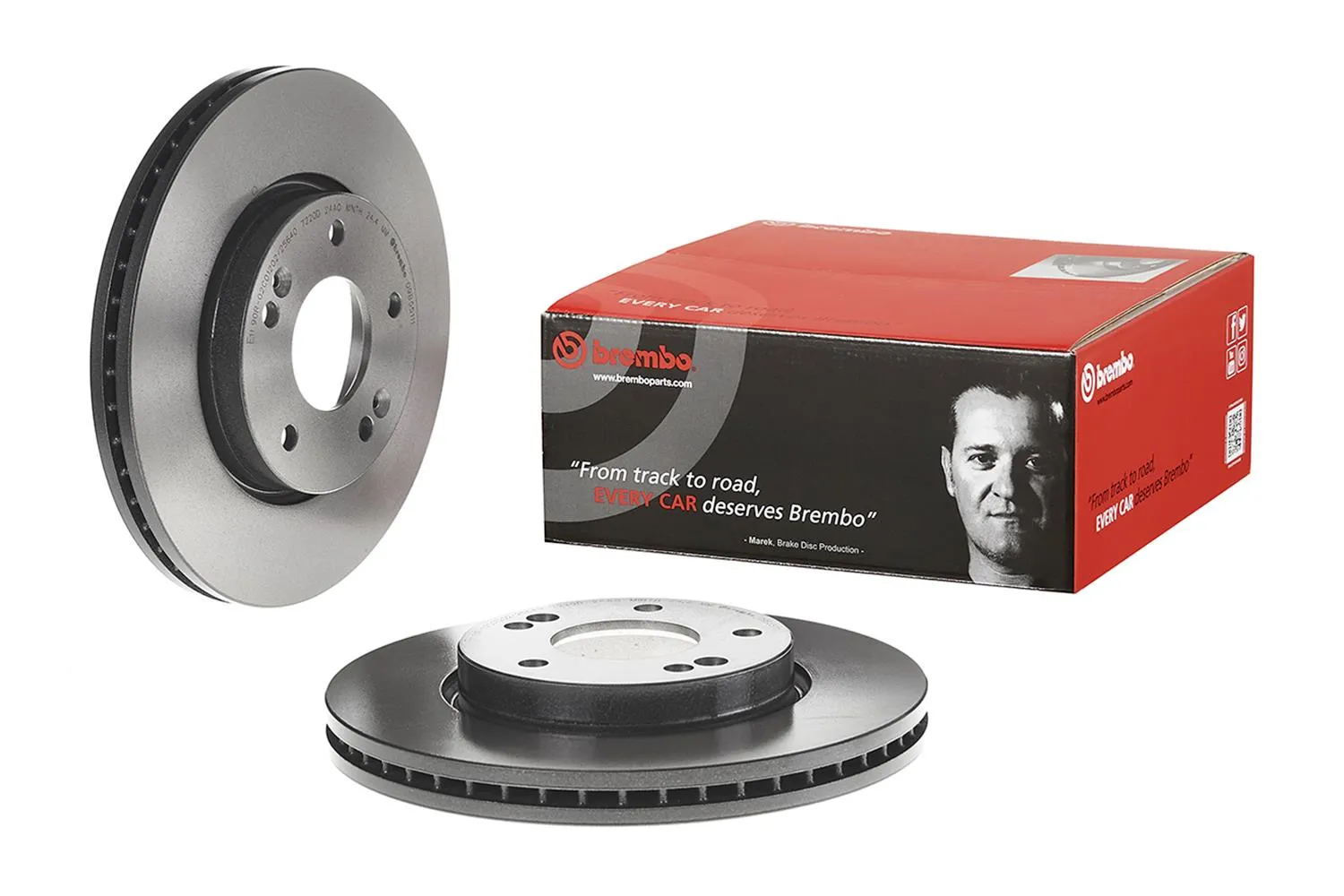 Brembo Disc Brake Pad and Rotor Kits KT00181