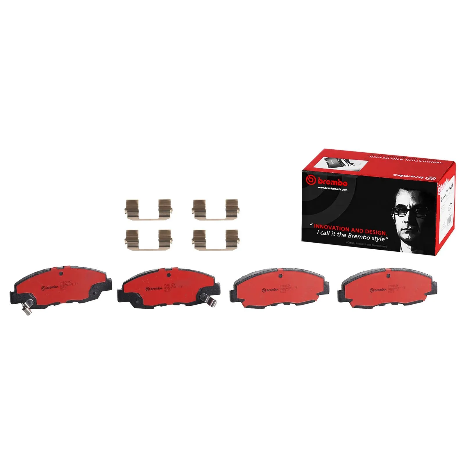 Brembo Disc Brake Pad and Rotor Kits KT00196