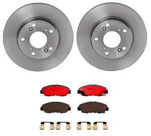 Brembo Disc Brake Pad and Rotor Kits KT00196