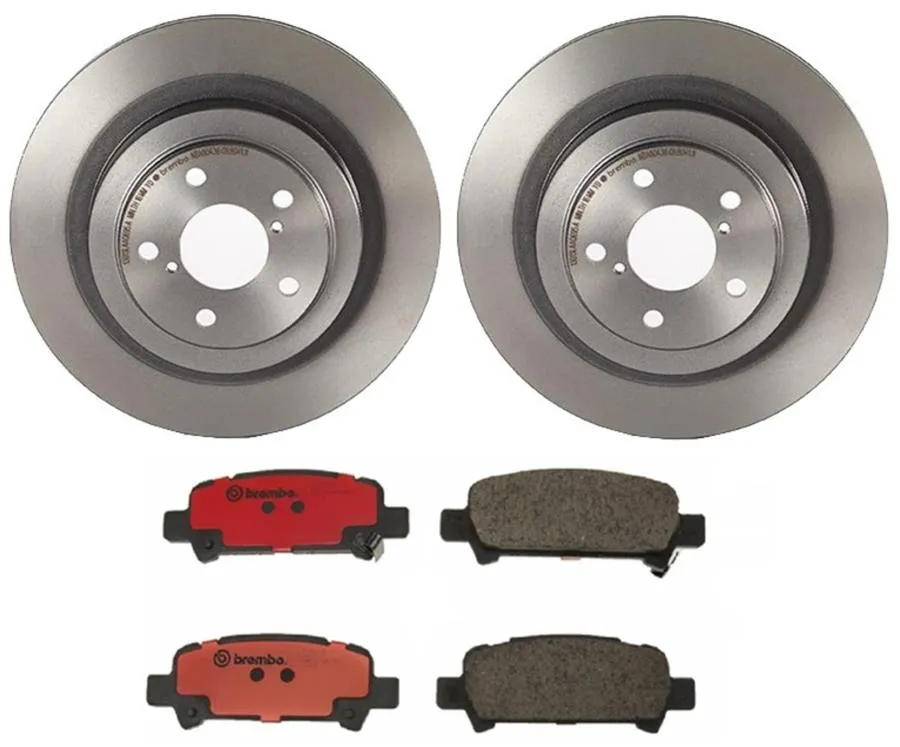 Brembo Disc Brake Pad and Rotor Kits KT00243