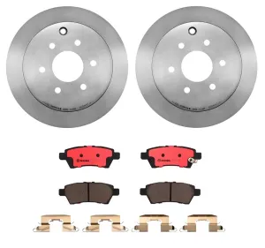 Brembo Disc Brake Pad and Rotor Kits KT00248