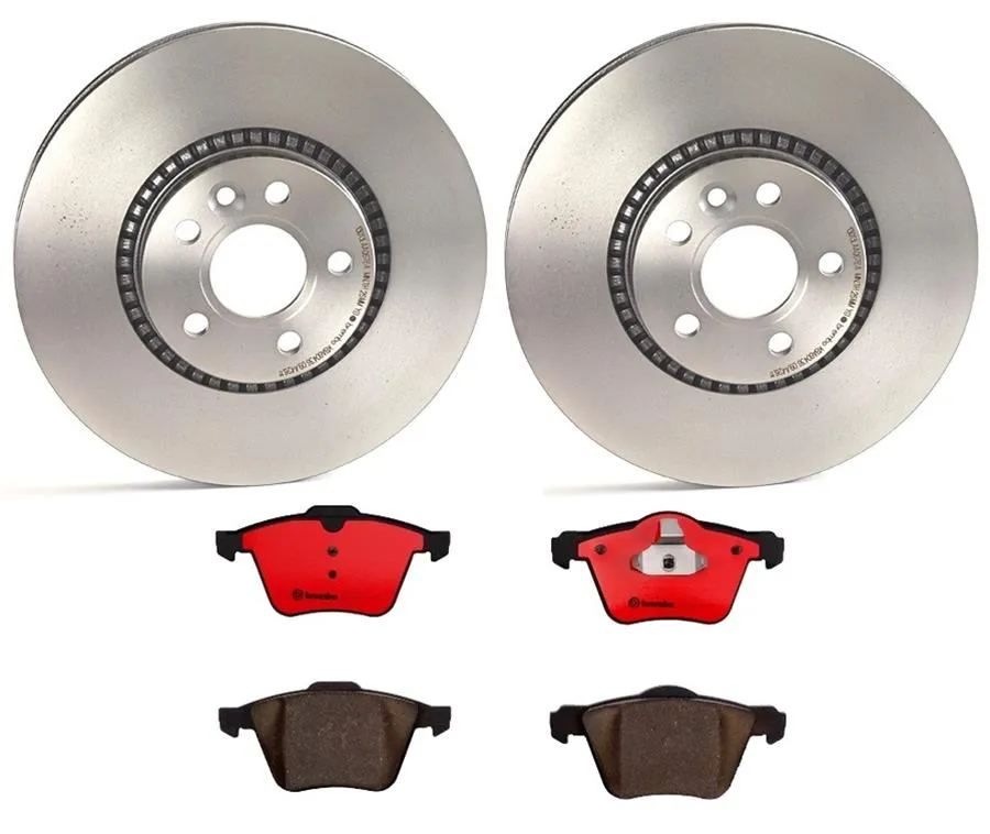 Brembo Disc Brake Pad and Rotor Kits KT00290