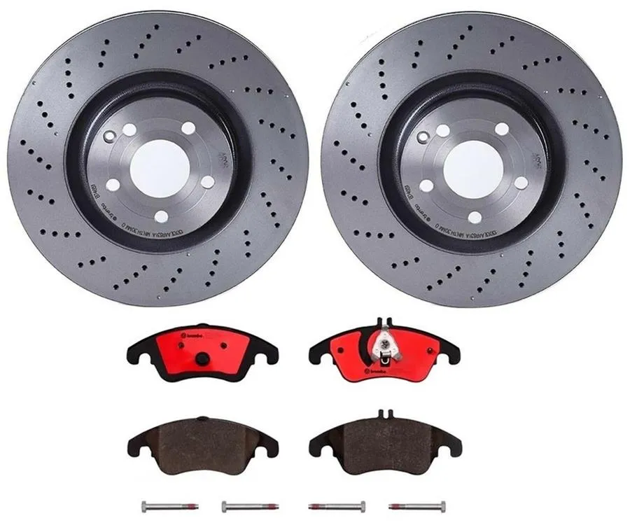 Brembo Disc Brake Pad and Rotor Kits KT00314