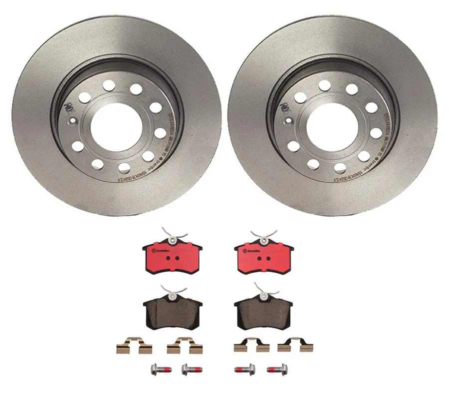 Brembo Disc Brake Pad and Rotor Kits KT00347