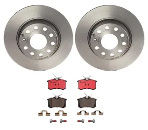 Brembo Disc Brake Pad and Rotor Kits KT00347