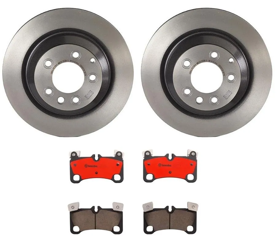 Brembo Disc Brake Pad and Rotor Kits KT00355