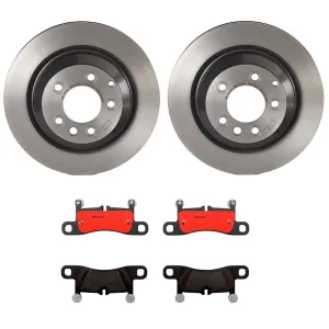 Brembo Disc Brake Pad and Rotor Kits KT00356