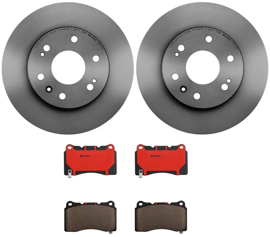 Brembo Disc Brake Pad and Rotor Kits KT00391