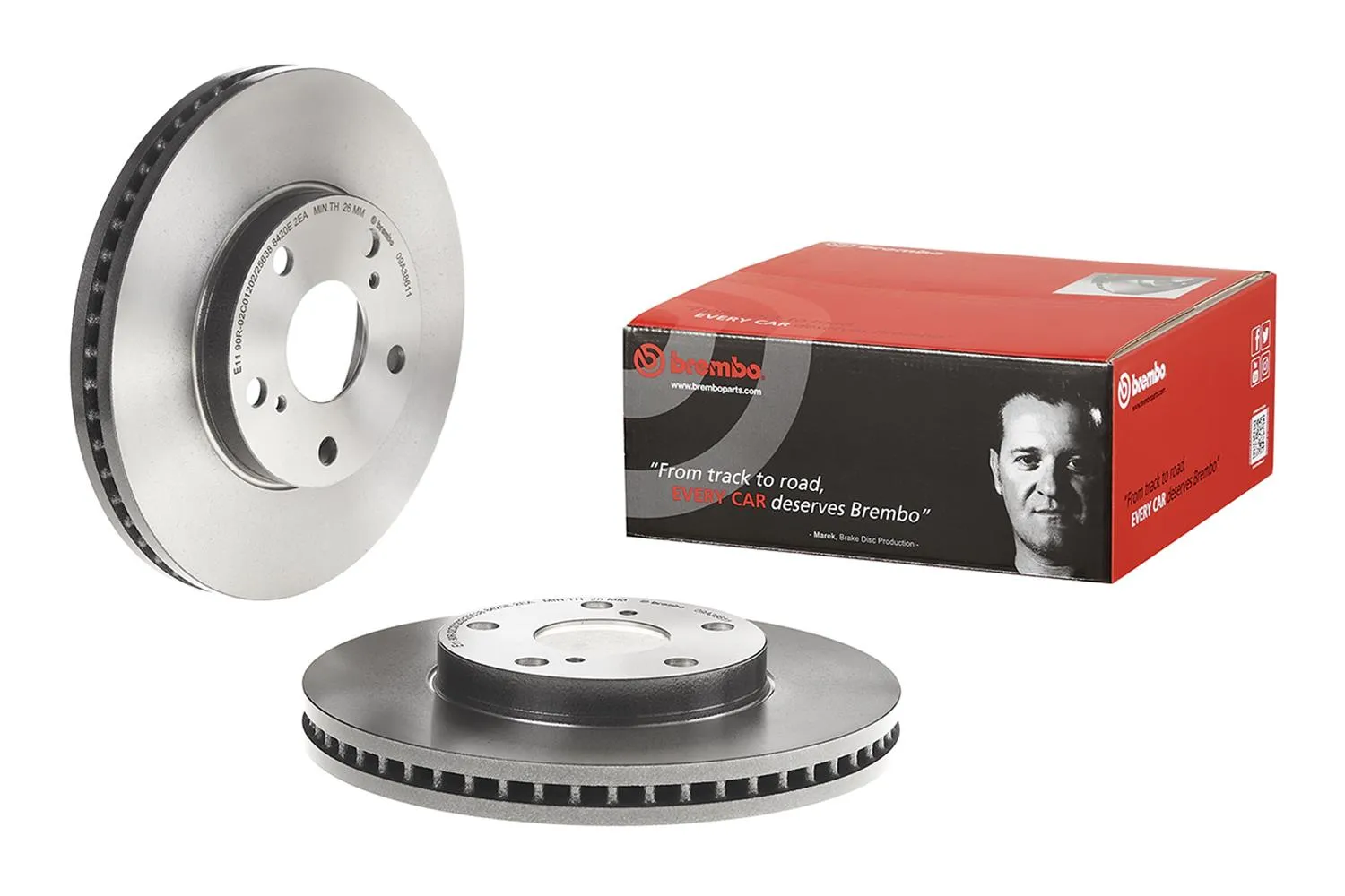 Brembo Disc Brake Pad and Rotor Kits KT00458