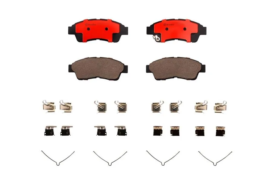 Brembo Disc Brake Pad and Rotor Kits KT00458