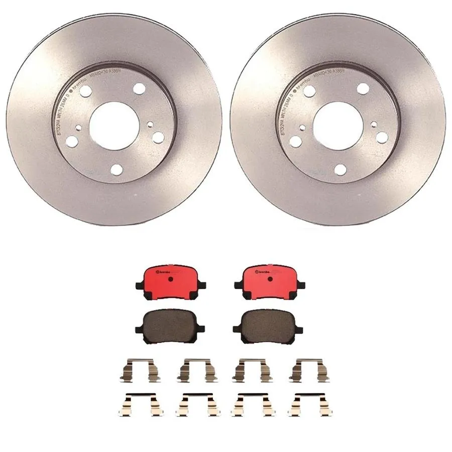 Brembo Disc Brake Pad and Rotor Kits KT00461