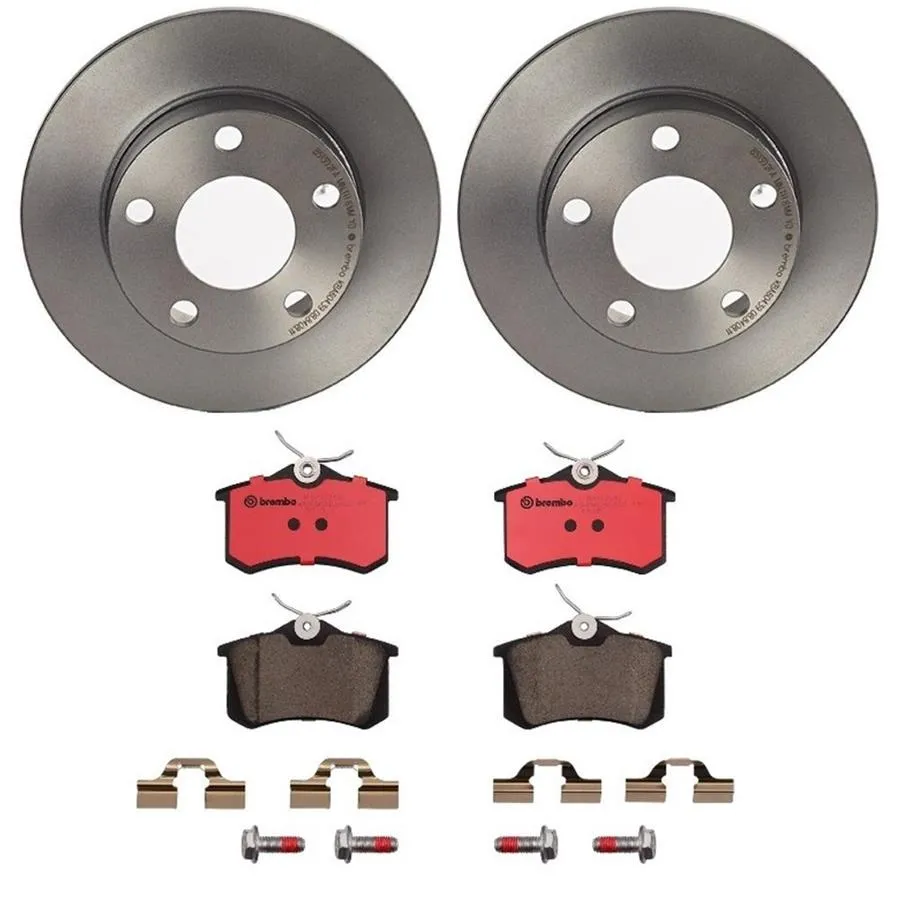 Brembo Disc Brake Pad and Rotor Kits KT00468