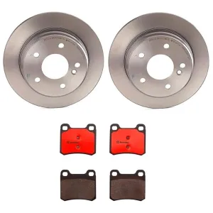 Brembo Disc Brake Pad and Rotor Kits KT00470