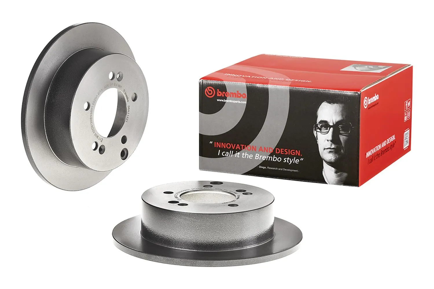 Brembo Disc Brake Pad and Rotor Kits KT00475