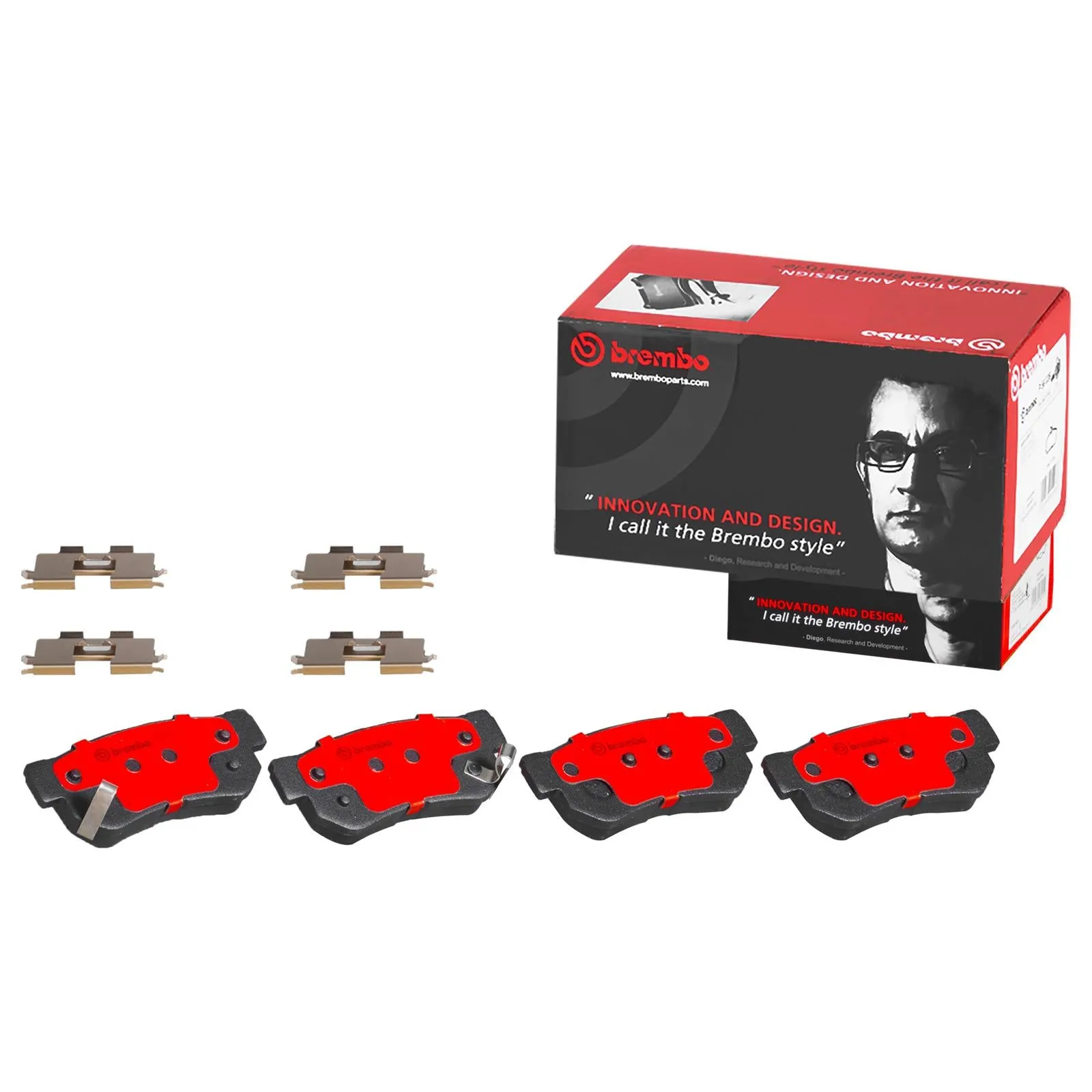 Brembo Disc Brake Pad and Rotor Kits KT00475