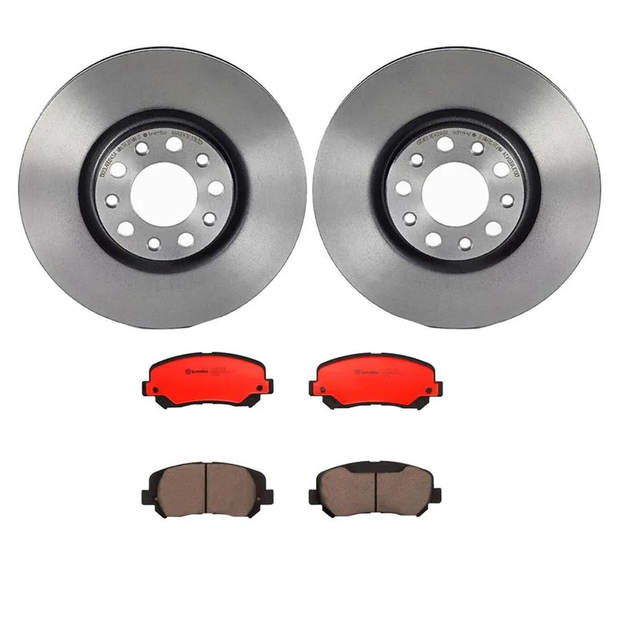 Brembo Disc Brake Pad and Rotor Kits KT00480