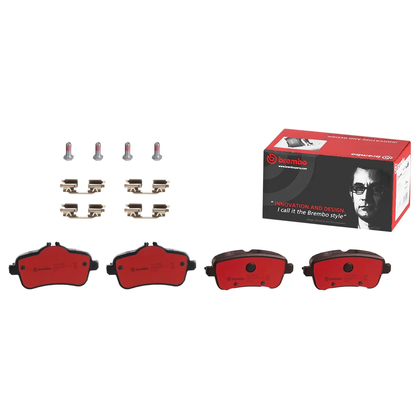 Brembo Disc Brake Pad and Rotor Kits KT00484