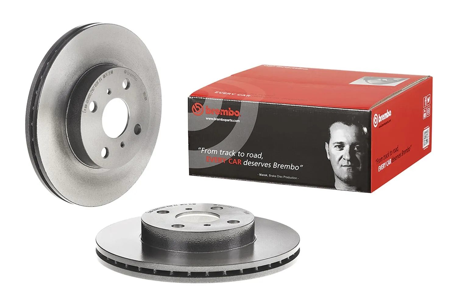 Brembo Disc Brake Pad and Rotor Kits KT00546