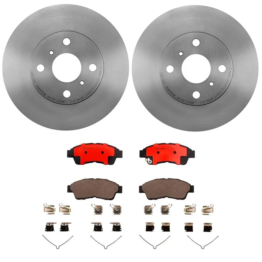 Brembo Disc Brake Pad and Rotor Kits KT00546